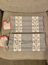 Blinds To Go Pair Of Blue/Grey