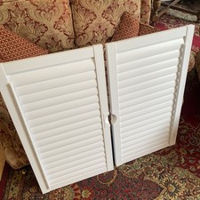 Perfect Fit White PVC Shutters