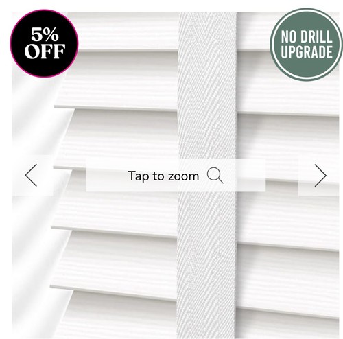 Blinds ice white - ice, faux